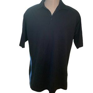 Nike Golf | Black and Blue Collard Golf Shirt